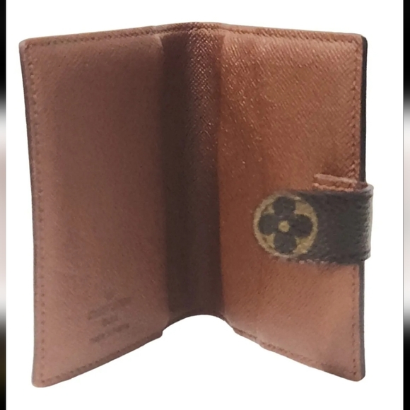 Louis Vuitton Bifold Vintage Square Elise Monogram Wallet Purse Double Sided - Picture 4 of 11